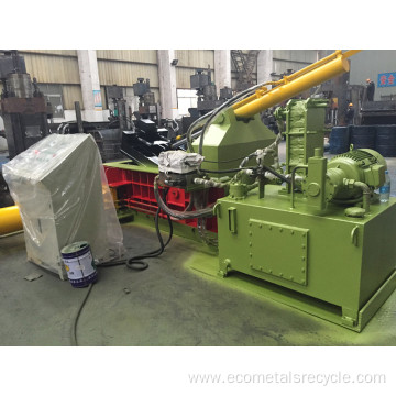 Automatic Aluminum Copper Iron Steel Metal Baling Press